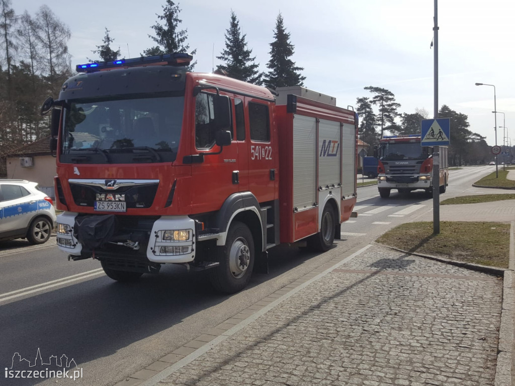 Wypadek w Bornem Sulinowie. Potrącenie pieszego