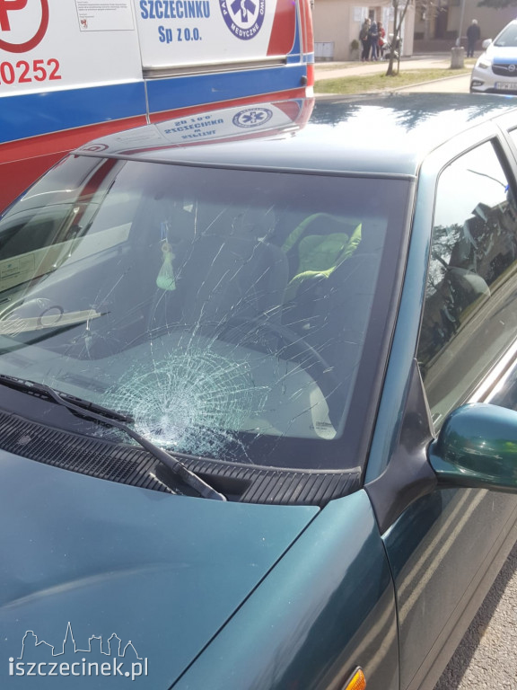Wypadek w Bornem Sulinowie. Potrącenie pieszego
