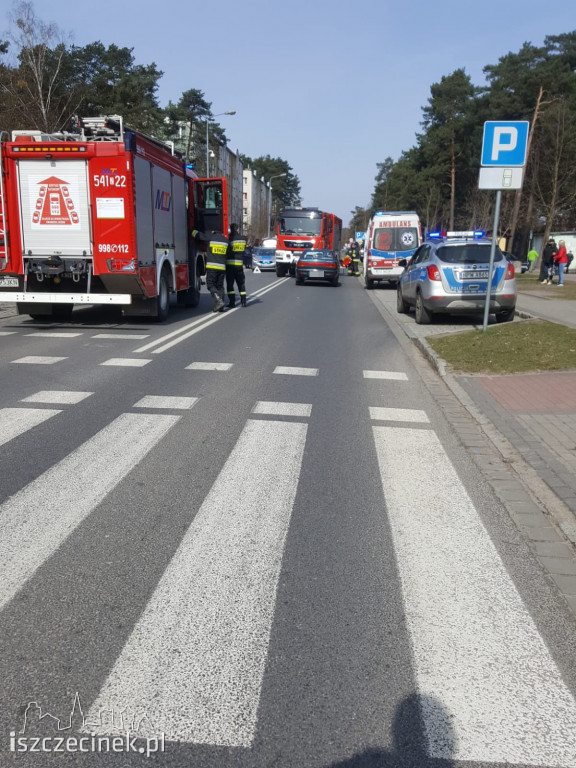 Wypadek w Bornem Sulinowie. Potrącenie pieszego