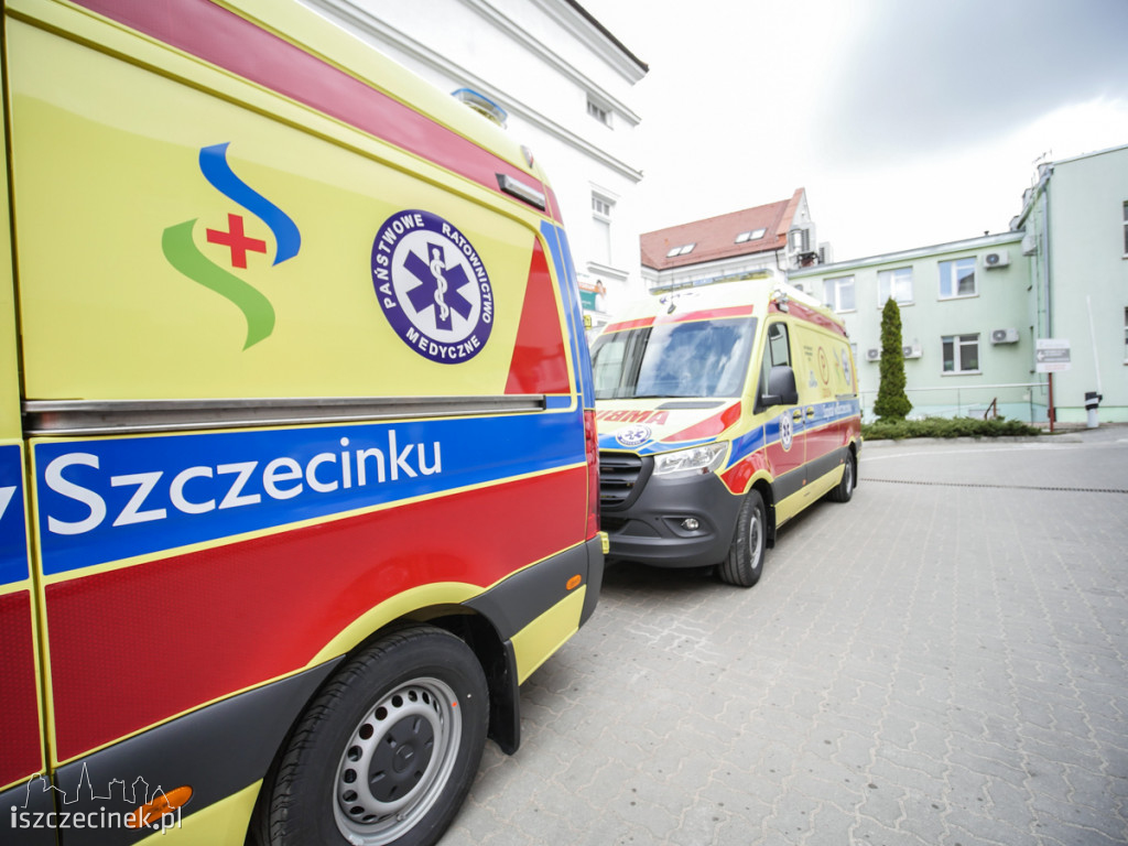 Nowe karetki w Szczecinku