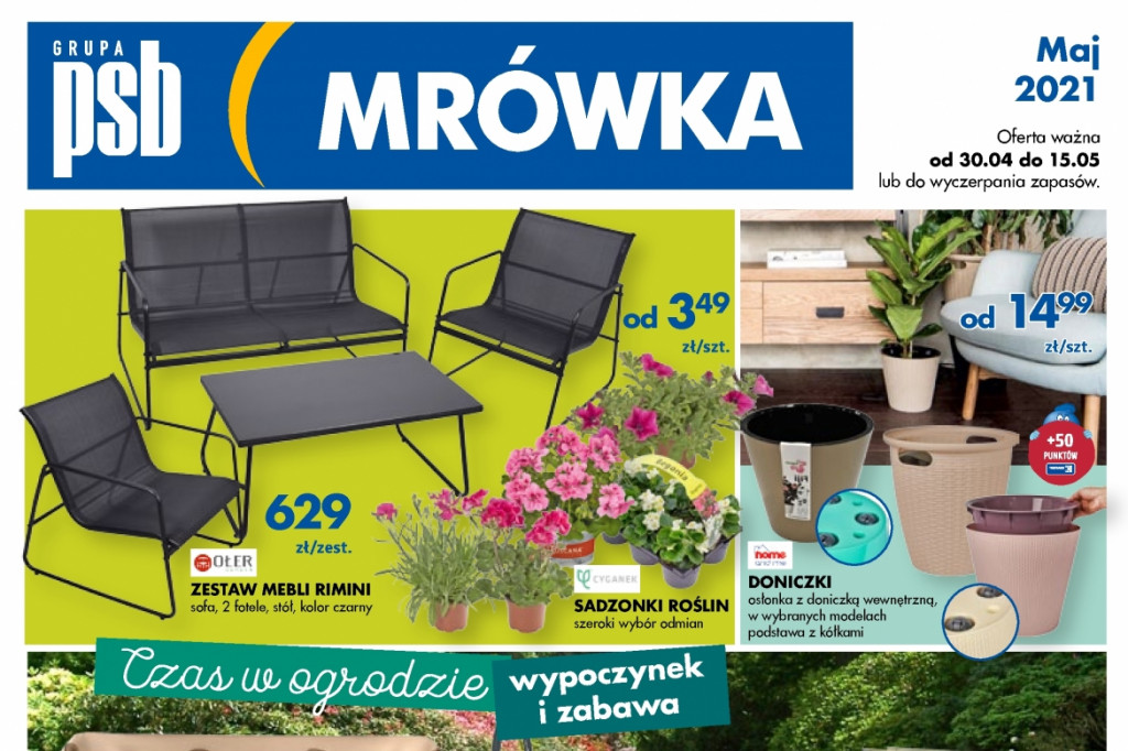 Majowe promocje w markecie Mrówka Szczecinek