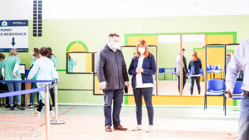 Powiatowy punkt szczepień otwarty! Tak przebiega szczepienie [FOTO]