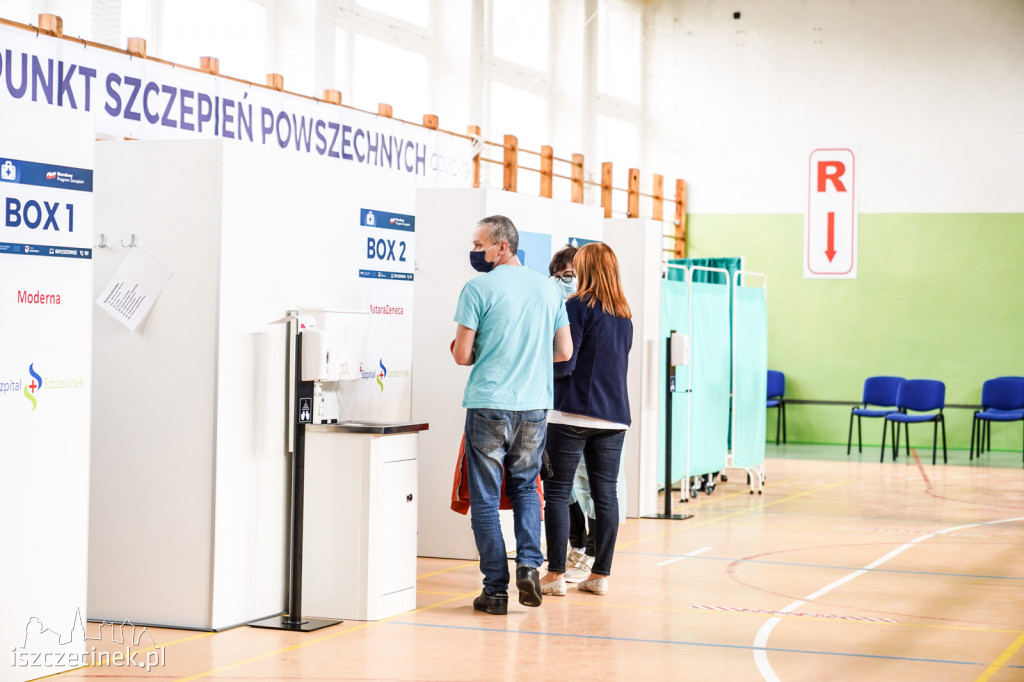 Powiatowy punkt szczepień otwarty! Tak przebiega szczepienie [FOTO]