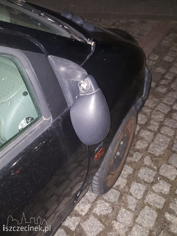 Ulica Warcisława IV. Potrącenie na pasach.