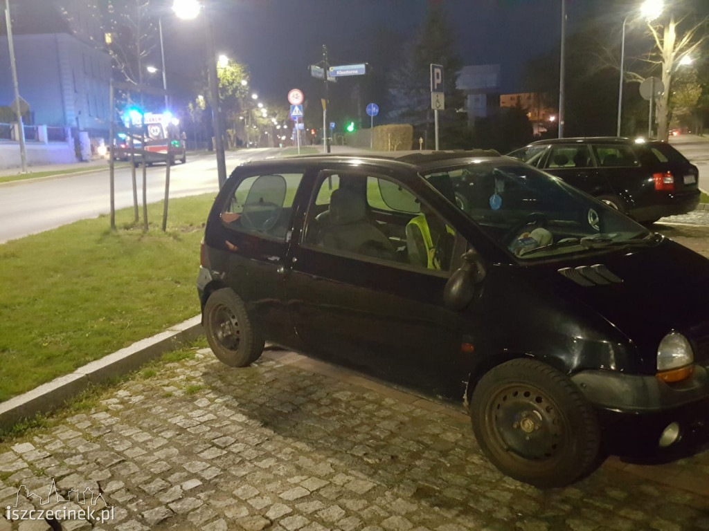 Ulica Warcisława IV. Potrącenie na pasach.