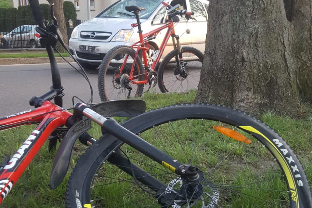 SZCZECINEK. Potrącenie rowerzysty na ul. Kamińskiego