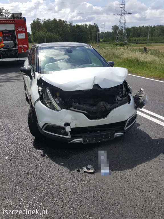 Duży ruch i niebezpiecznie na DK-11. Kolizja za kolizją