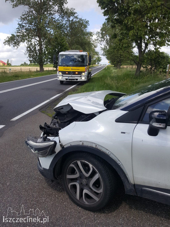 Duży ruch i niebezpiecznie na DK-11. Kolizja za kolizją