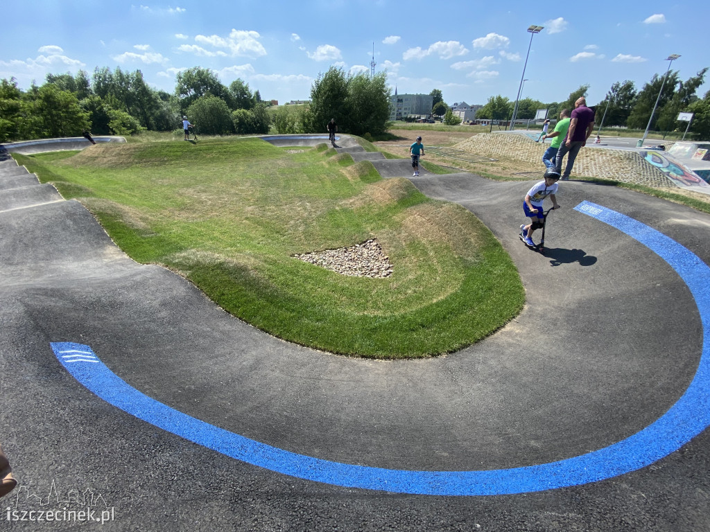 Pumptrack w Szczecinku oficjalnie otwarty!