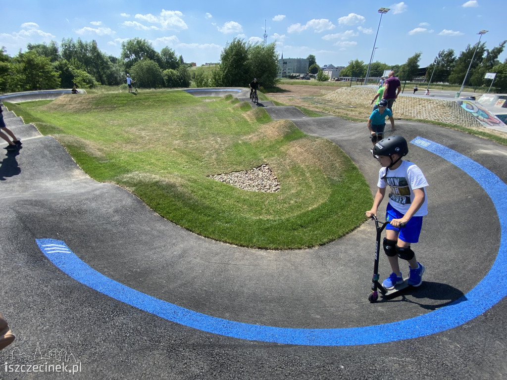 Pumptrack w Szczecinku oficjalnie otwarty!