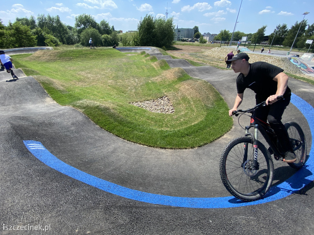 Pumptrack w Szczecinku oficjalnie otwarty!