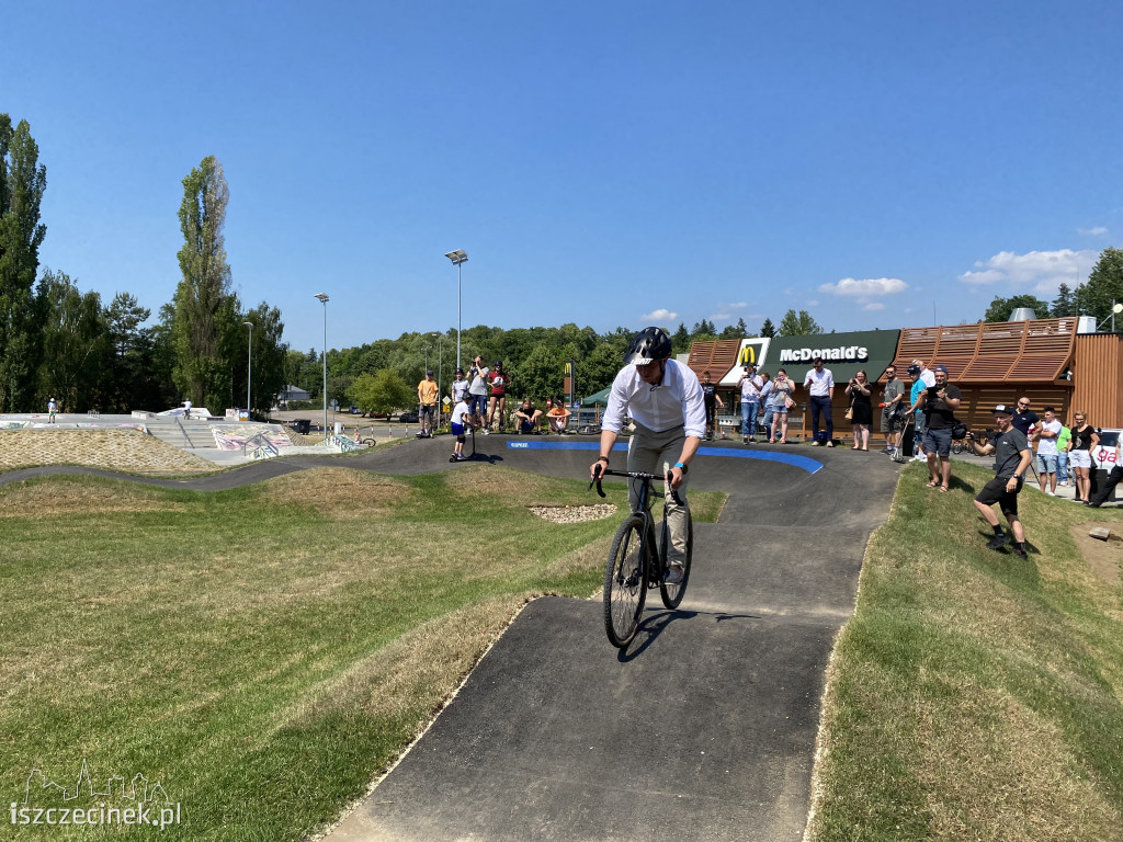 Pumptrack w Szczecinku oficjalnie otwarty!