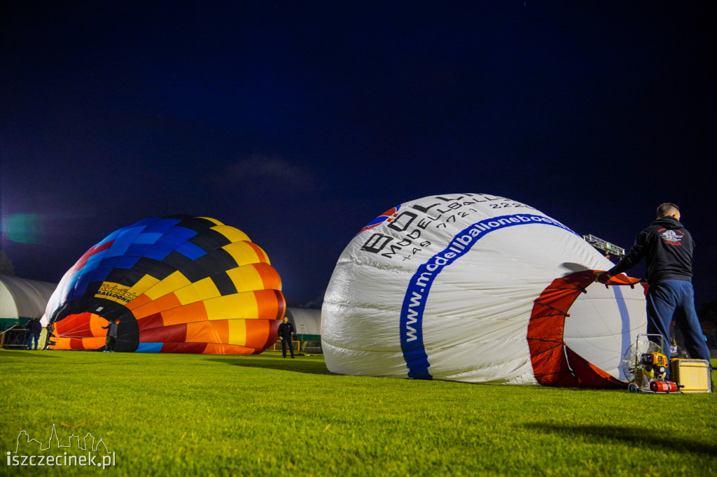 Festiwal Balonowy w Szczecinku 2021. Gala nocna [ZDJĘCIA, WIDEO]
