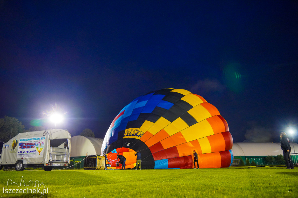 Festiwal Balonowy w Szczecinku 2021. Gala nocna [ZDJĘCIA, WIDEO]