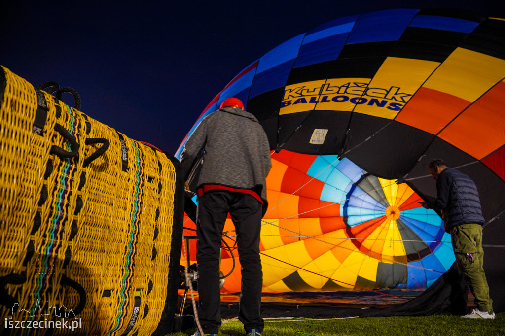 Festiwal Balonowy w Szczecinku 2021. Gala nocna [ZDJĘCIA, WIDEO]