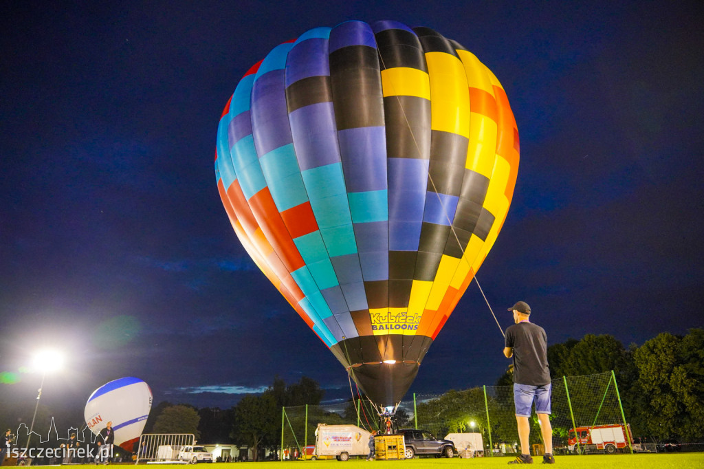 Festiwal Balonowy w Szczecinku 2021. Gala nocna [ZDJĘCIA, WIDEO]