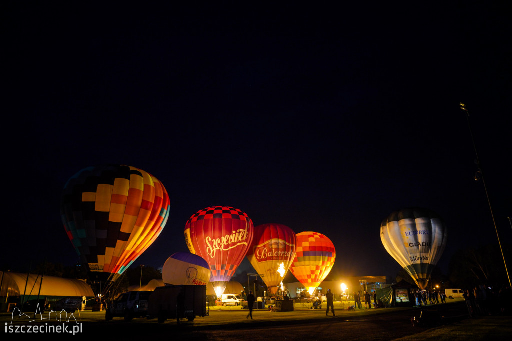 Festiwal Balonowy w Szczecinku 2021. Gala nocna [ZDJĘCIA, WIDEO]