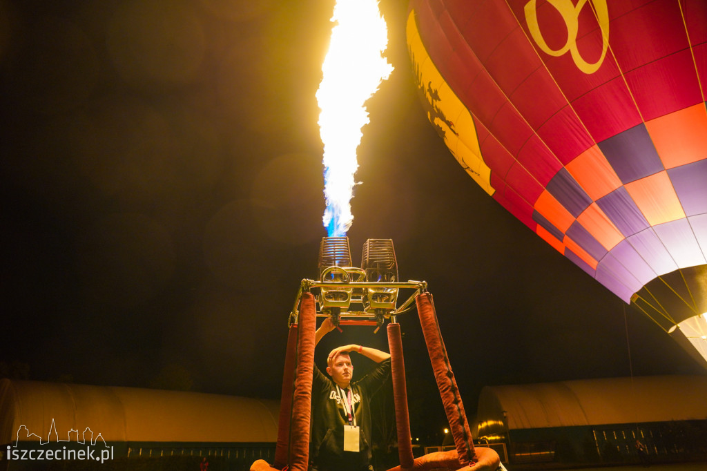 Festiwal Balonowy w Szczecinku 2021. Gala nocna [ZDJĘCIA, WIDEO]