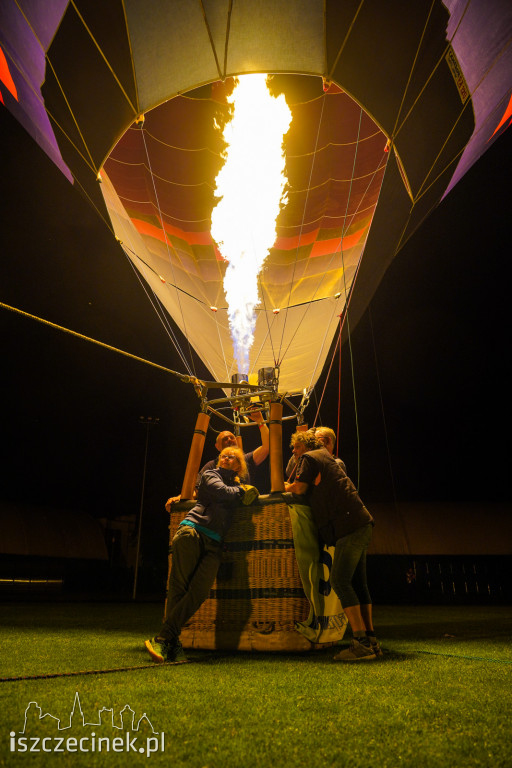 Festiwal Balonowy w Szczecinku 2021. Gala nocna [ZDJĘCIA, WIDEO]