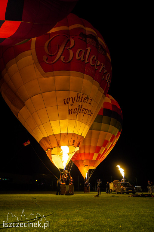 Festiwal Balonowy w Szczecinku 2021. Gala nocna [ZDJĘCIA, WIDEO]