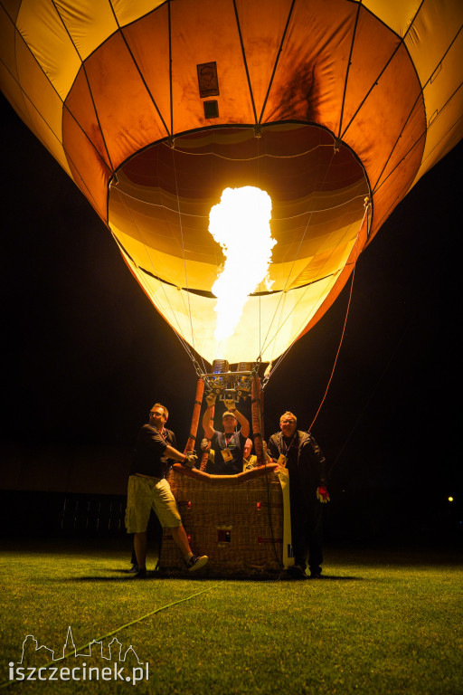 Festiwal Balonowy w Szczecinku 2021. Gala nocna [ZDJĘCIA, WIDEO]
