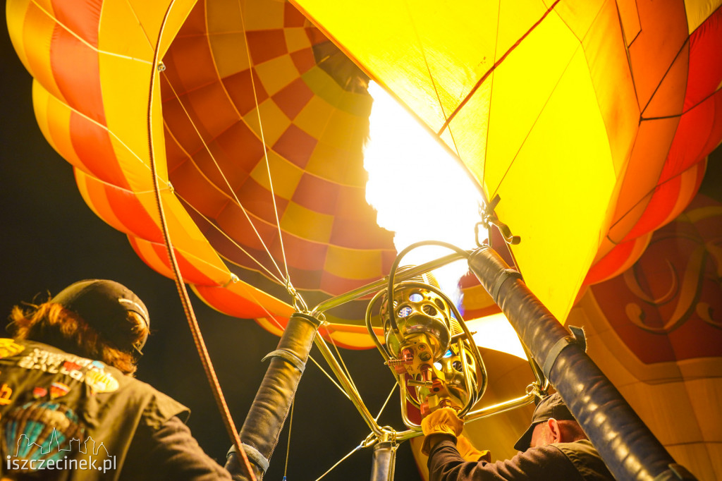 Festiwal Balonowy w Szczecinku 2021. Gala nocna [ZDJĘCIA, WIDEO]