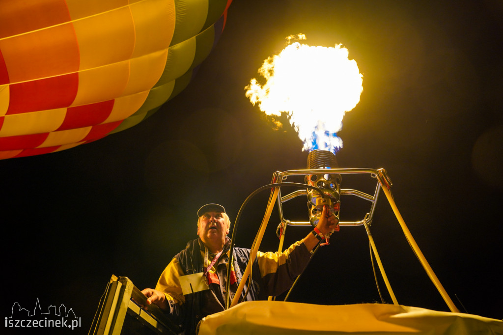 Festiwal Balonowy w Szczecinku 2021. Gala nocna [ZDJĘCIA, WIDEO]