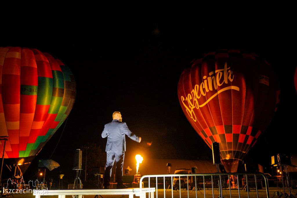 Festiwal Balonowy w Szczecinku 2021. Gala nocna [ZDJĘCIA, WIDEO]