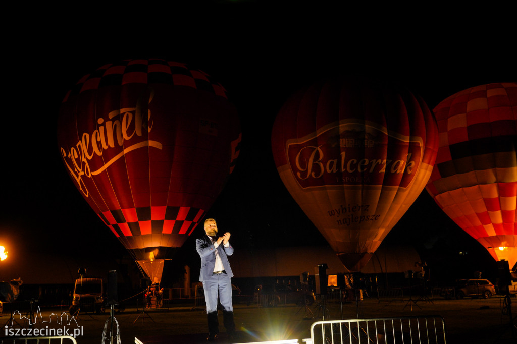 Festiwal Balonowy w Szczecinku 2021. Gala nocna [ZDJĘCIA, WIDEO]