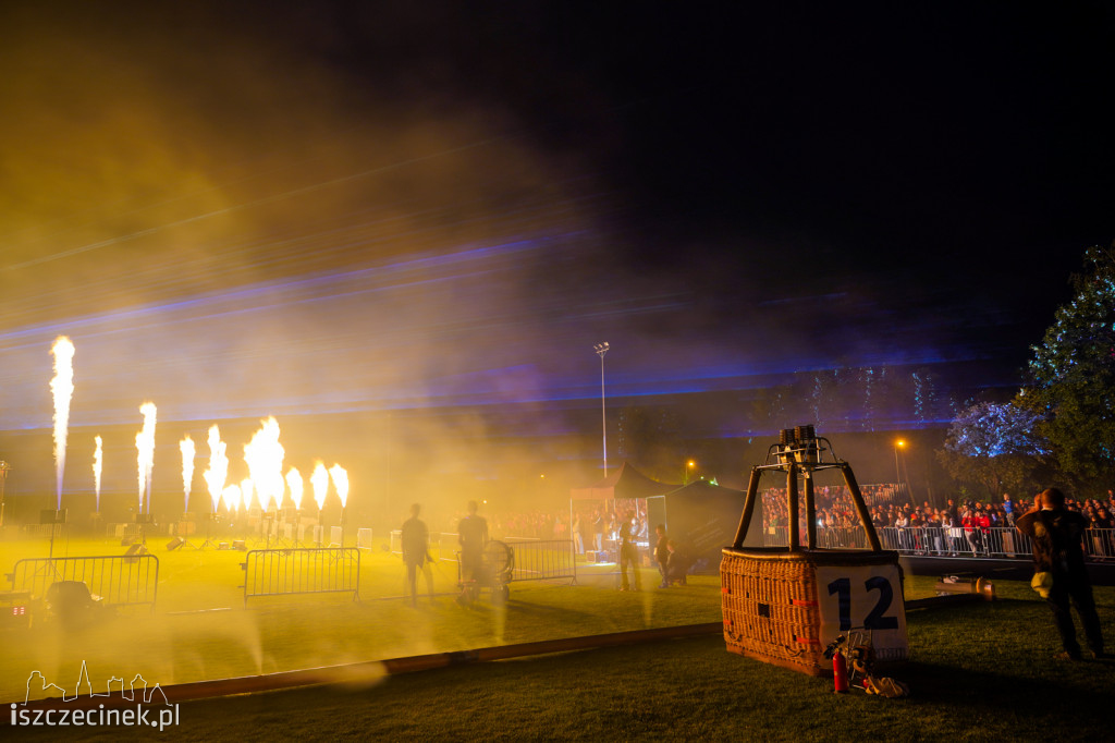 Festiwal Balonowy w Szczecinku 2021. Gala nocna [ZDJĘCIA, WIDEO]