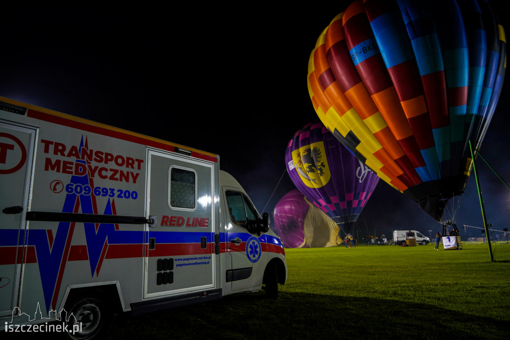 Festiwal Balonowy w Szczecinku 2021. Gala nocna [ZDJĘCIA, WIDEO]
