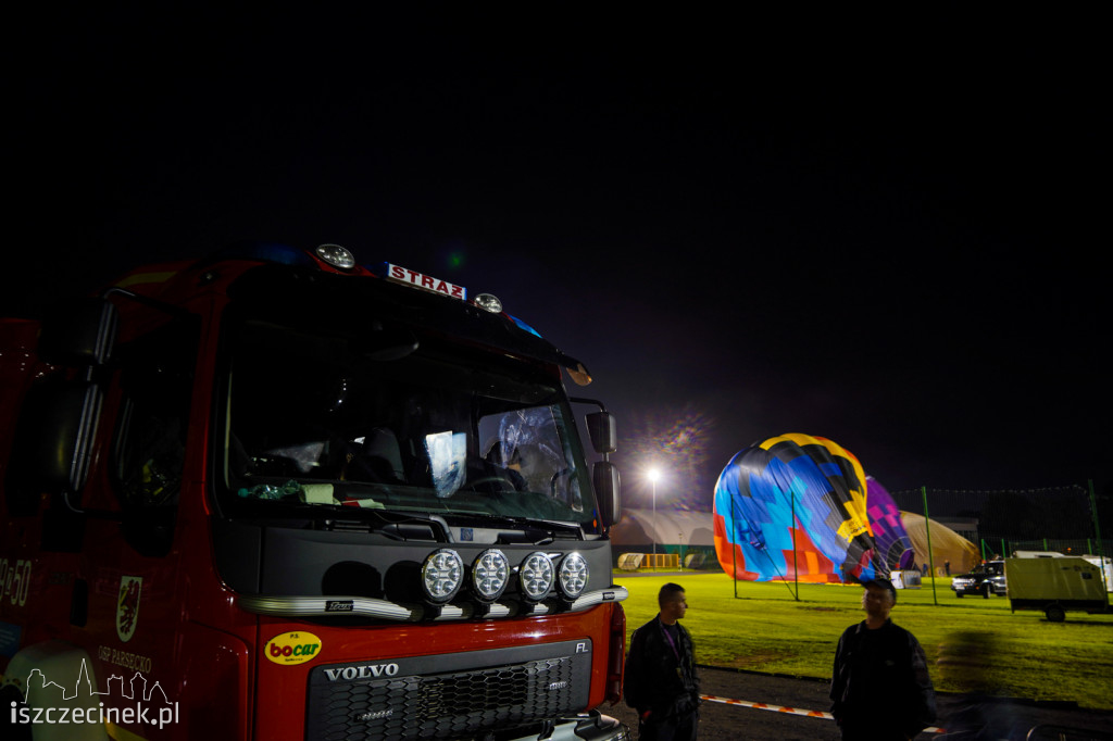 Festiwal Balonowy w Szczecinku 2021. Gala nocna [ZDJĘCIA, WIDEO]