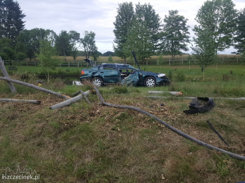 Groźny wypadek na krajowej 