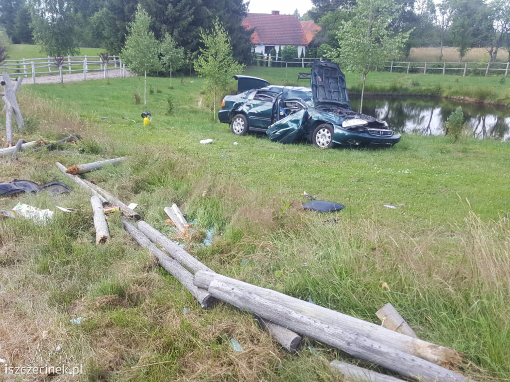 Groźny wypadek na krajowej 