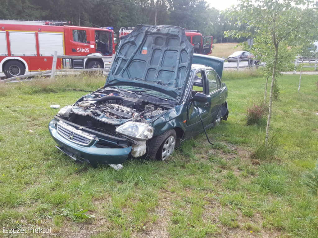 Groźny wypadek na krajowej 