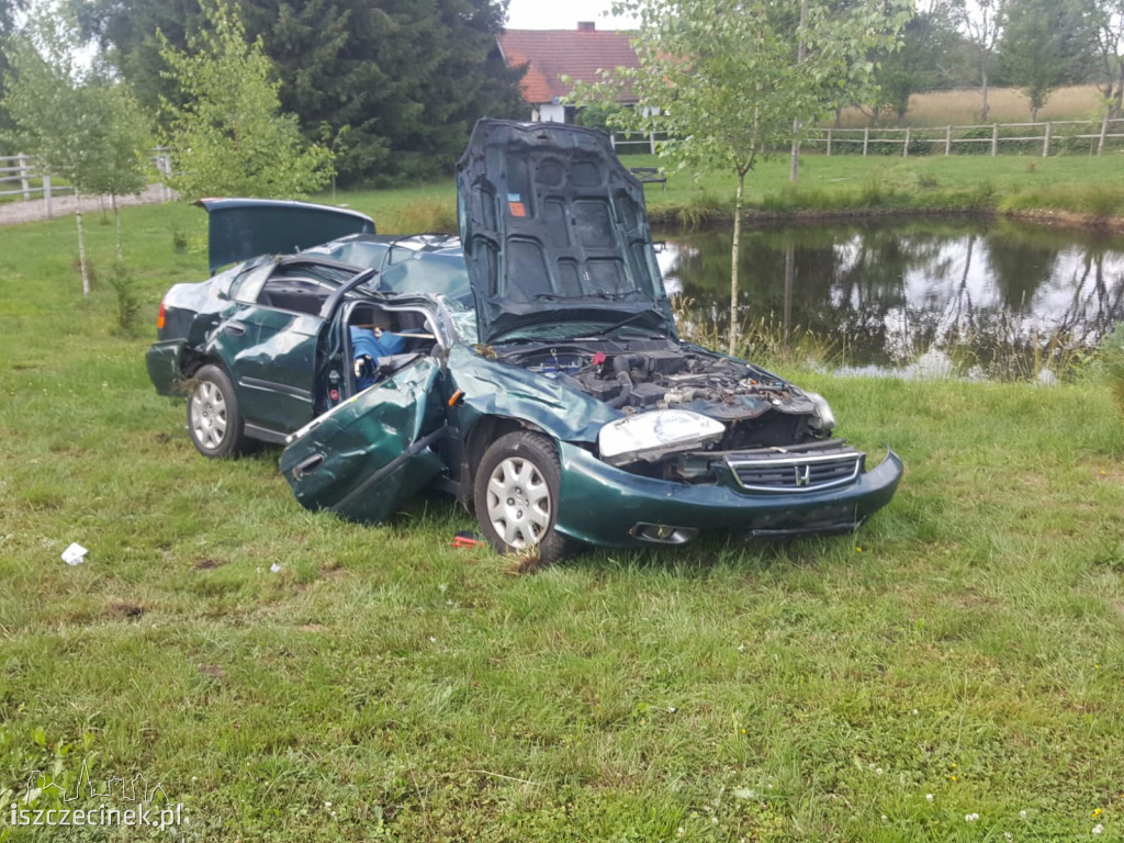 Groźny wypadek na krajowej 