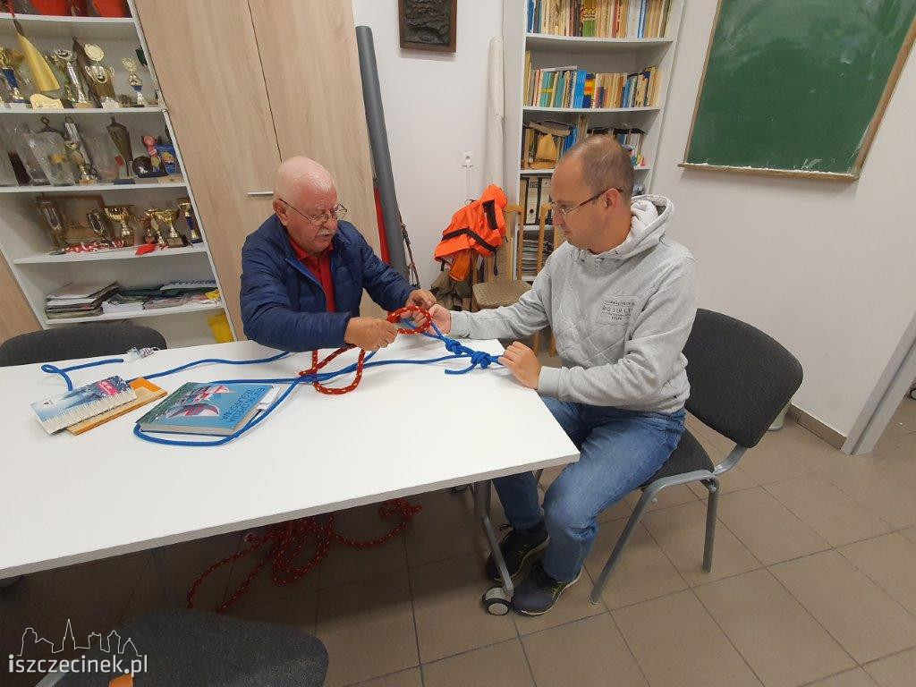 Dzień z żeglarzami na Trzesiecku