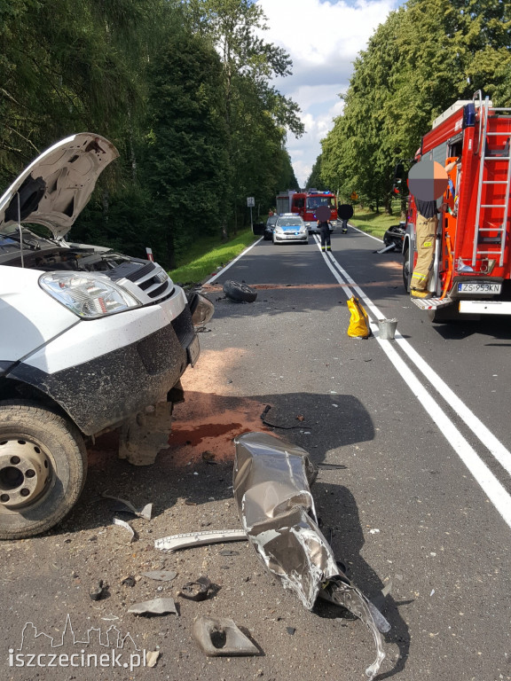 Wypadek na drodze krajowej nr 11