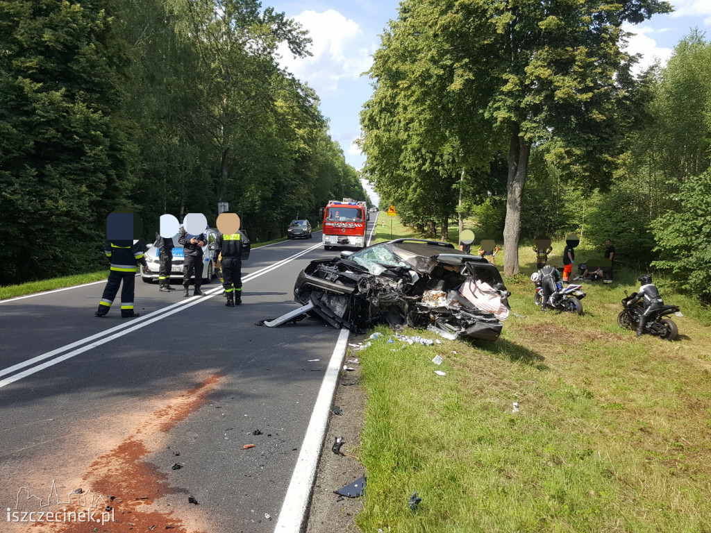 Wypadek na drodze krajowej nr 11