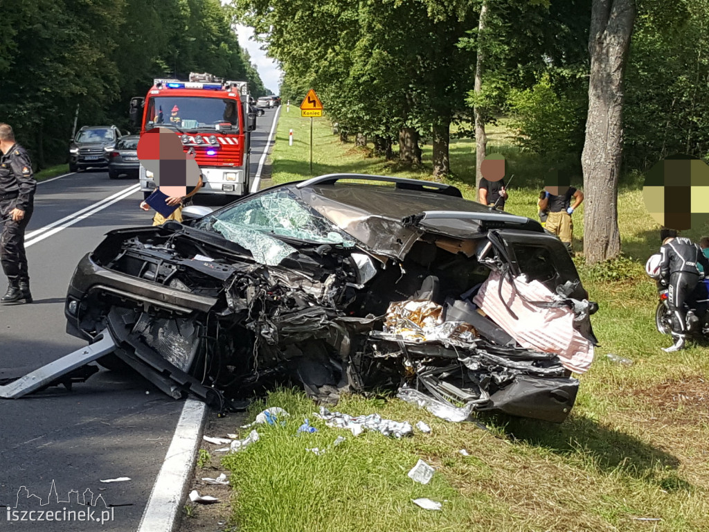 Wypadek na drodze krajowej nr 11