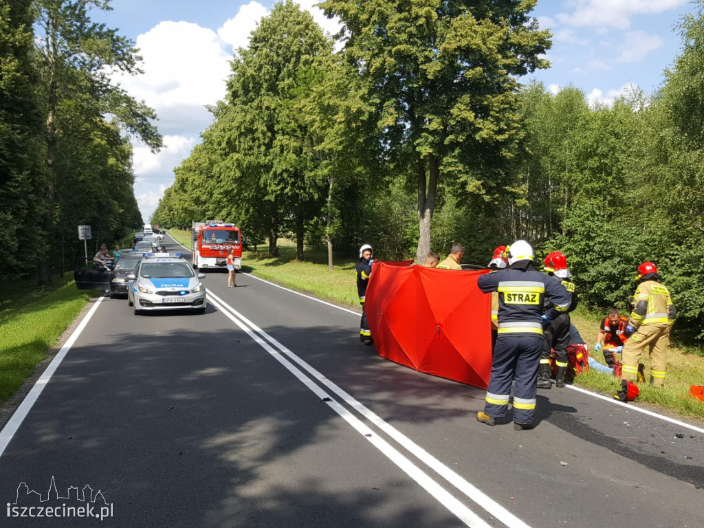 Wypadek na drodze krajowej nr 11