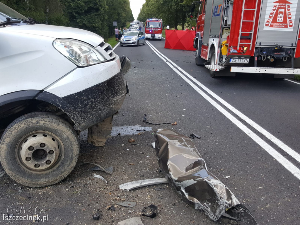 Wypadek na drodze krajowej nr 11