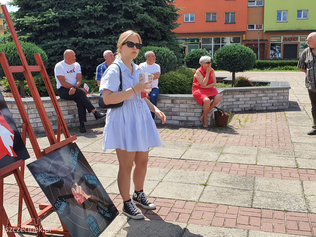 Piknik demokratyczny Tour de Konstytucja, dotarł do Czarnego