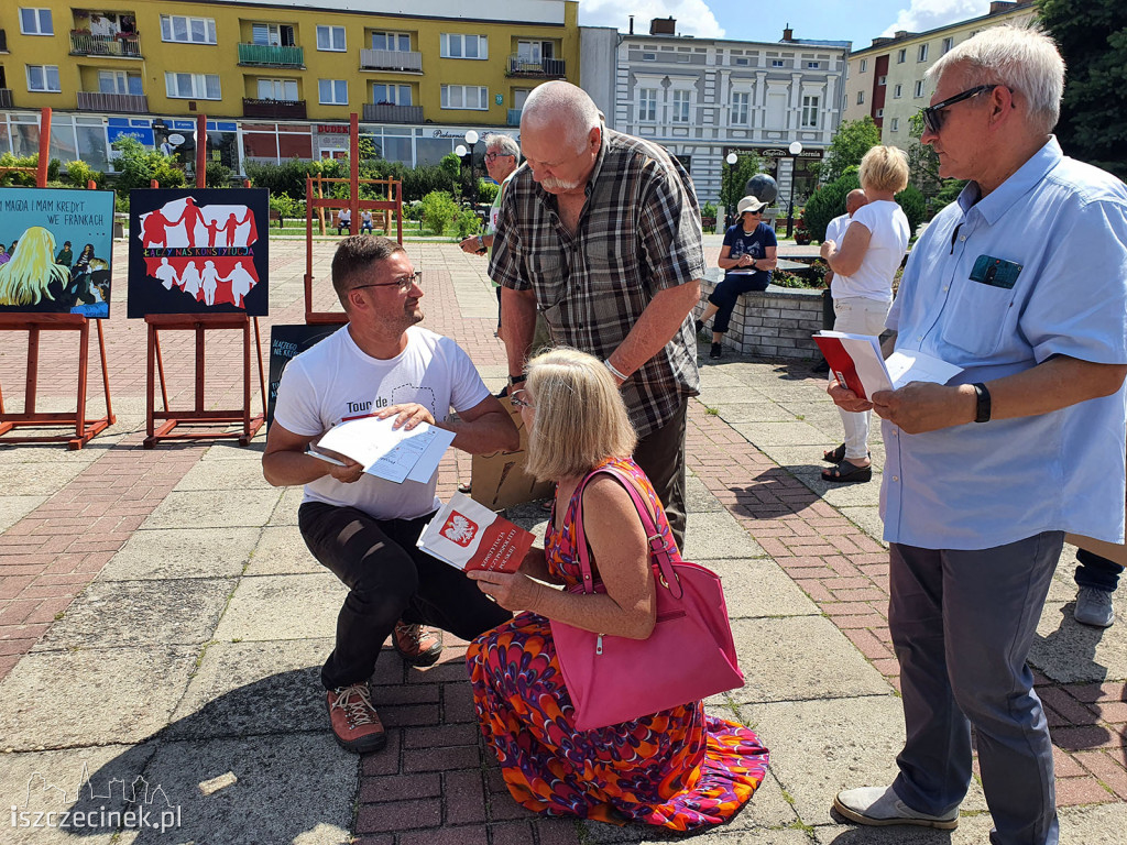 Piknik demokratyczny Tour de Konstytucja, dotarł do Czarnego