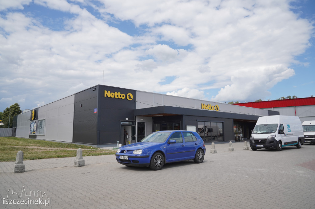 Netto w Szczecinku tuż przed otwarciem