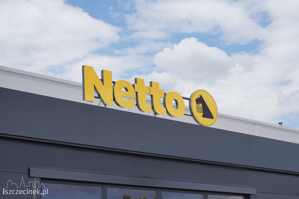 Netto w Szczecinku tuż przed otwarciem