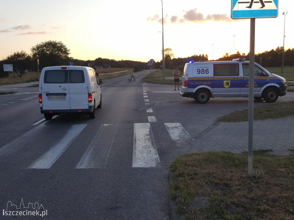 Kierowcę oślepiło słońce. Potrącenie na pasach