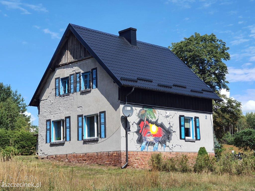 Obrazy 3D zmieniły zwykły dom w dzieło sztuki.
