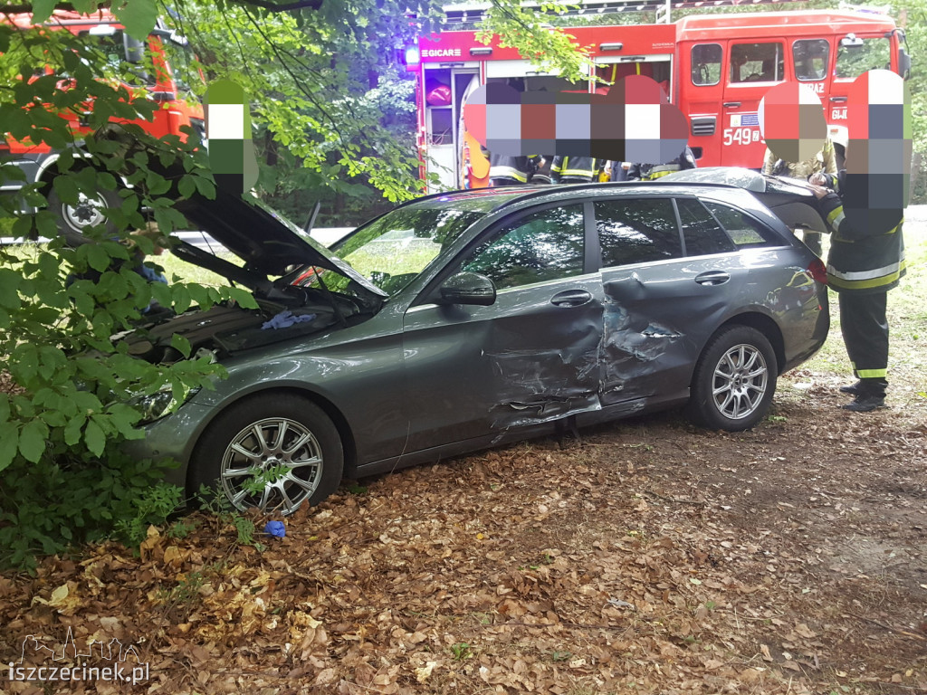 Wypadek podczas wyprzedzania. Krajowa 