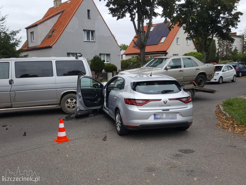 Kolizja na skrzyżowaniu